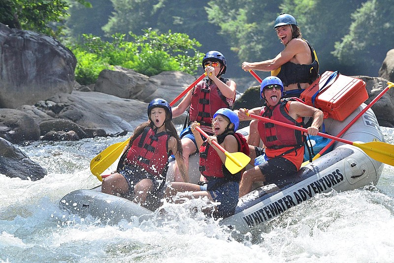 Half day's rafting