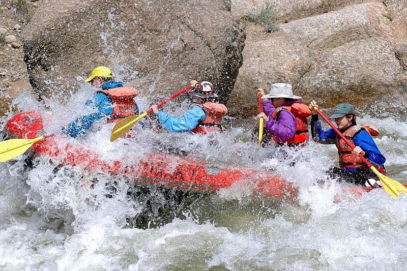 Half day's rafting